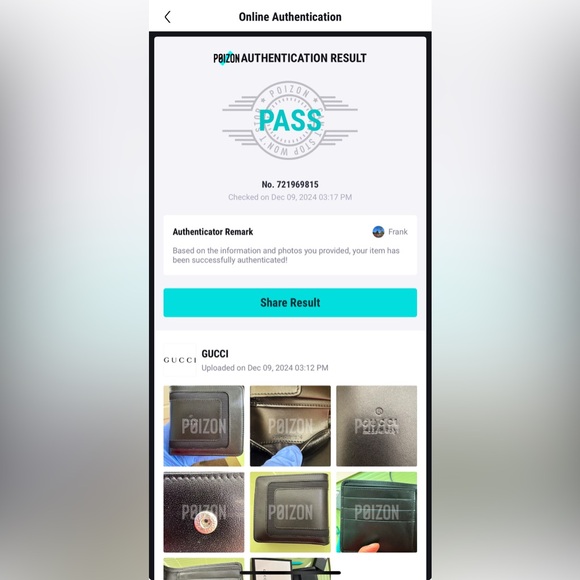 Gucci Bifold Wallet with COA NWOT - Picture 3 of 12